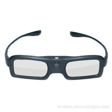 Active Shutter Glasses with Battery, Support for 3D Cinema and Theater, Projector